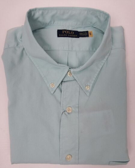 Ralph Lauren light twill shirt LM soft aqua 4101