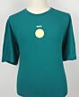 Hugo Boss T shirt print open green 3641