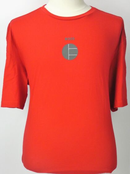 Hugo Boss T shirt print medium red 3676