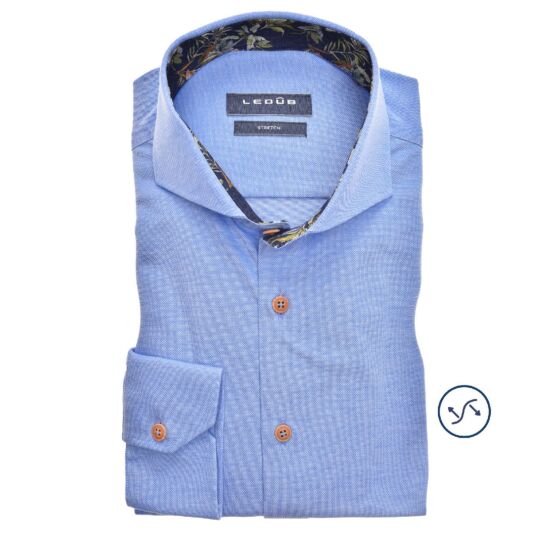 Ledub bleu summer tricot shirt mouwlengte 7 3394