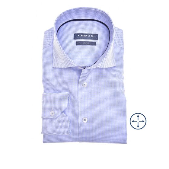 Ledub luxe shirt dessin fresh Blue  3966