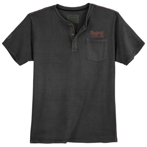 Redfield Henley T shirt grey 4125
