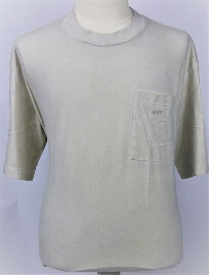 Hugo Boss T shirt borstzak light beige 3604