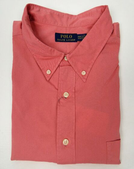 Ralph Lauren light twill shirt LM soft red 4102