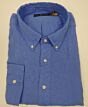 Ralph Lauren soft linnen Fresh Blue shirt 3299